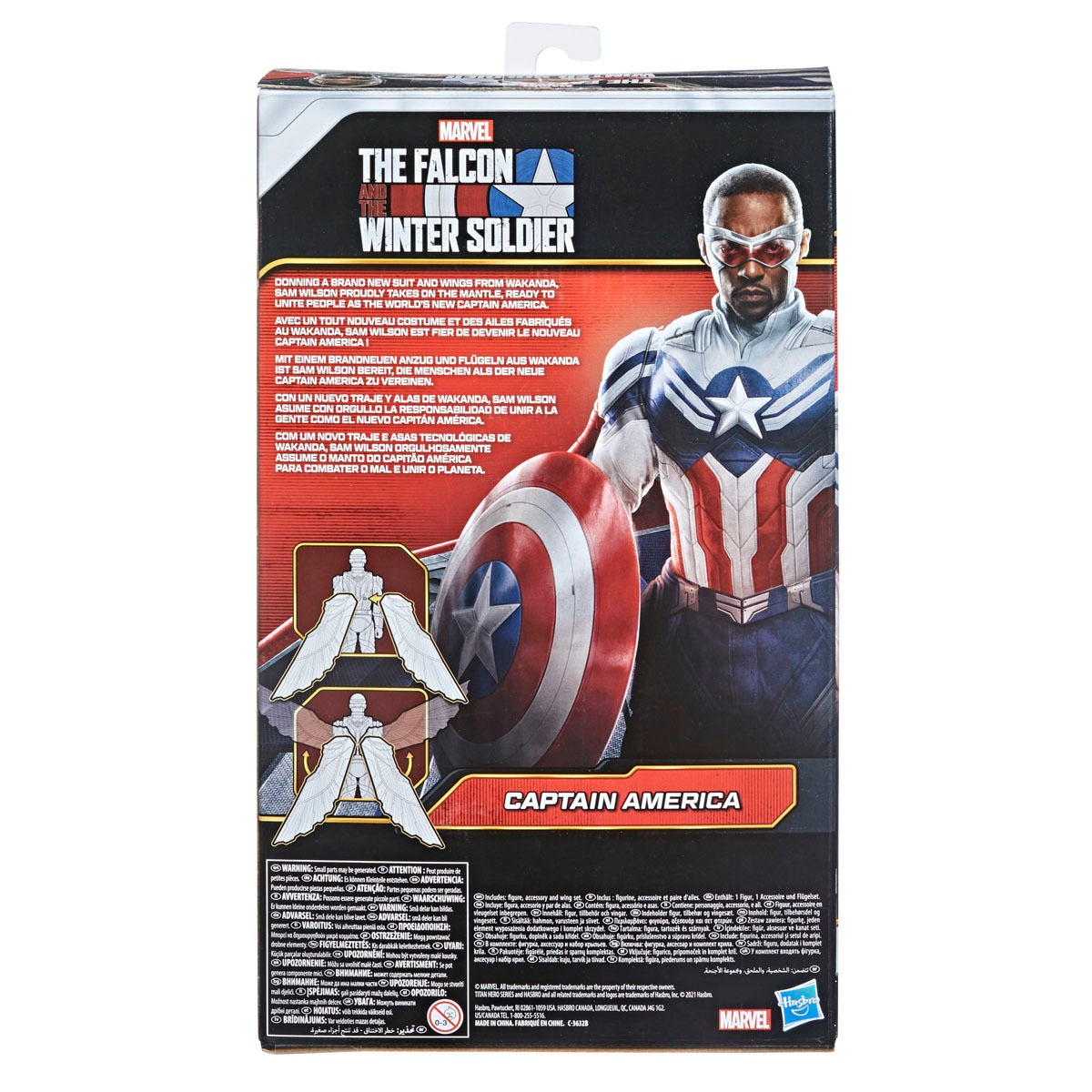 Marvel Avengers Titan Hero Series - Captain America 12' Action Figure