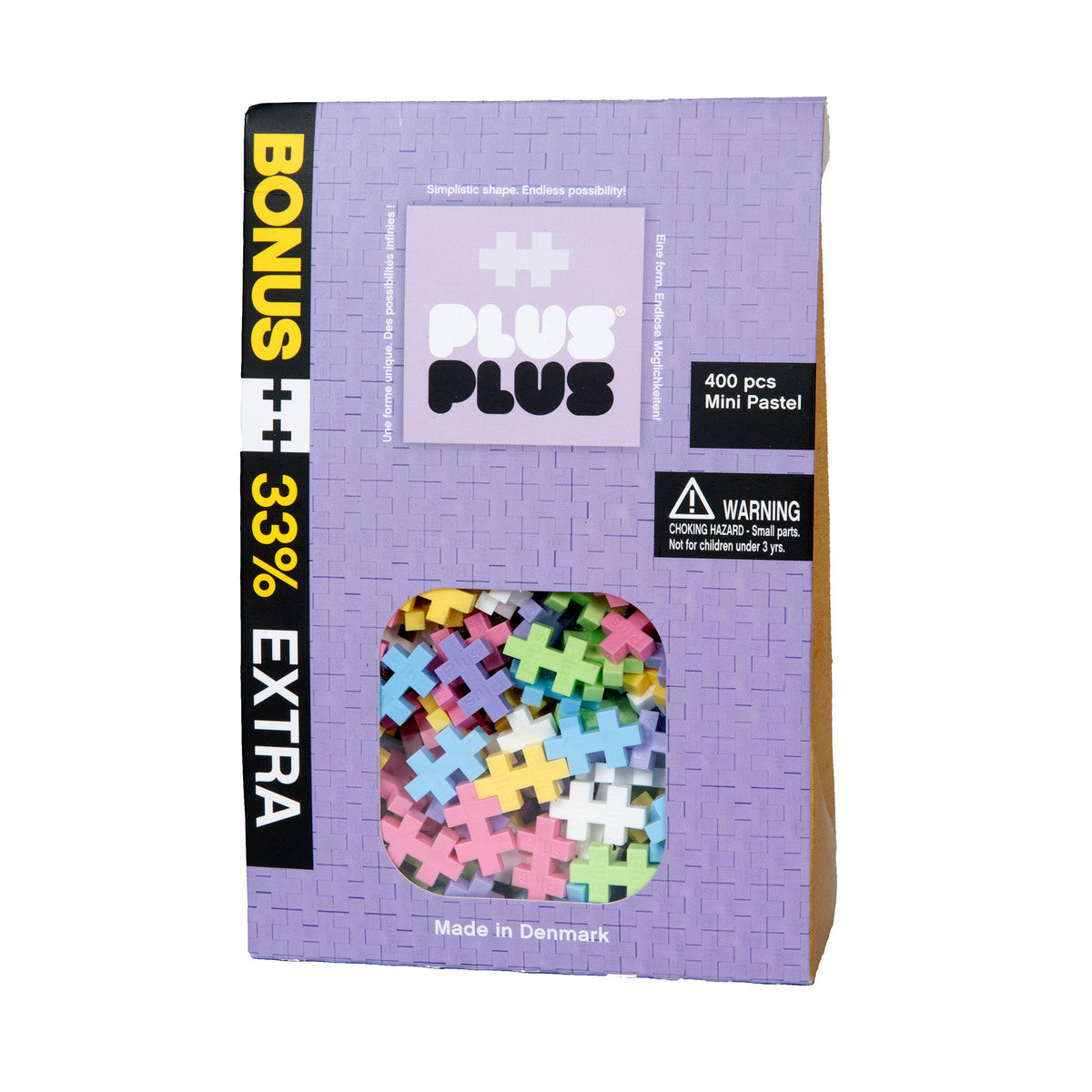 Plus-Plus 400 Pieces - Pastel Kit