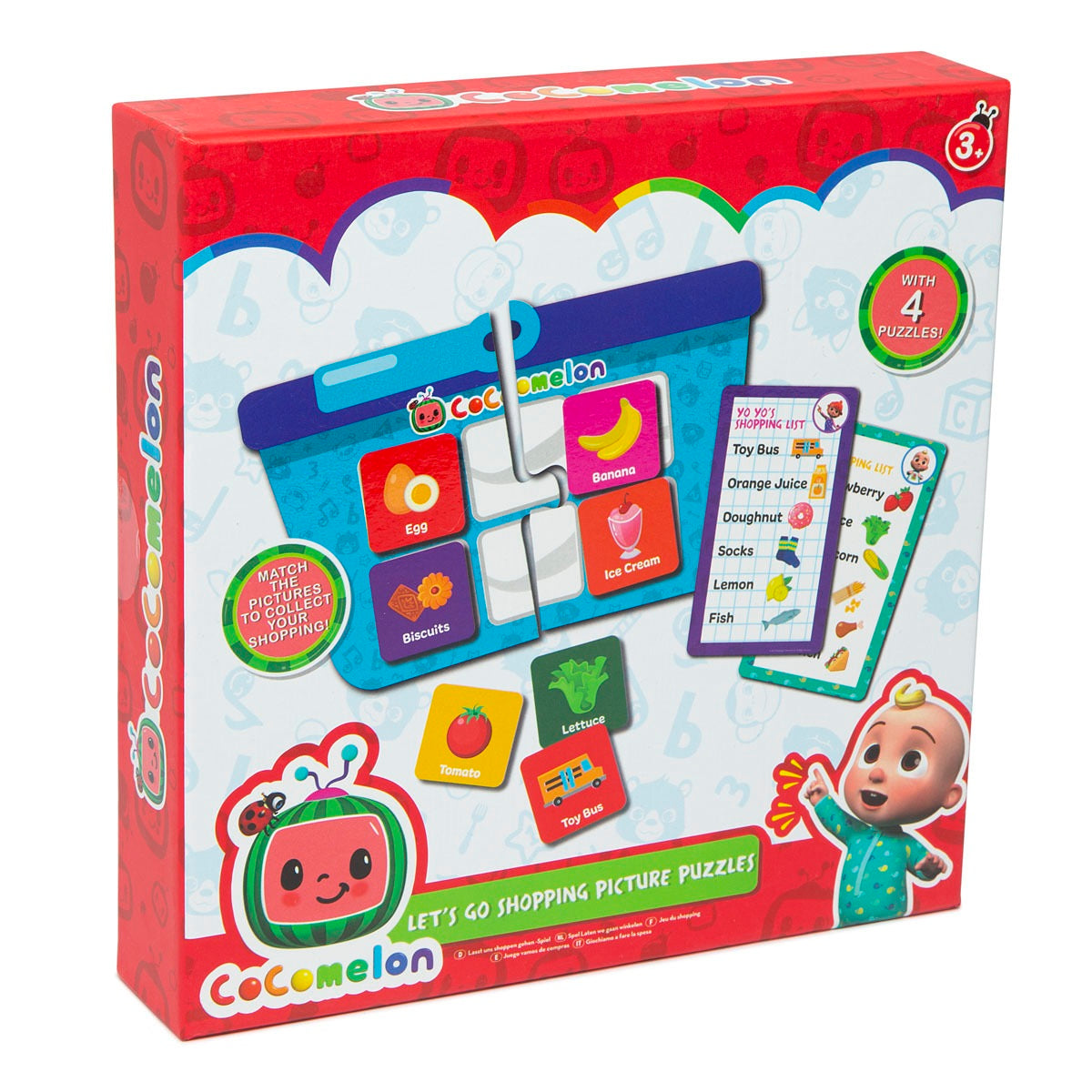 CoComelon Let's Go Shopping Picture Puzzles