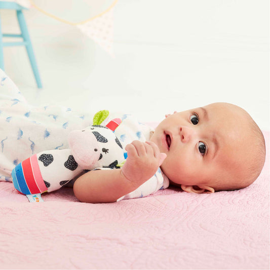 Blossom Farm Martha Moo Squeaker Baby Toy