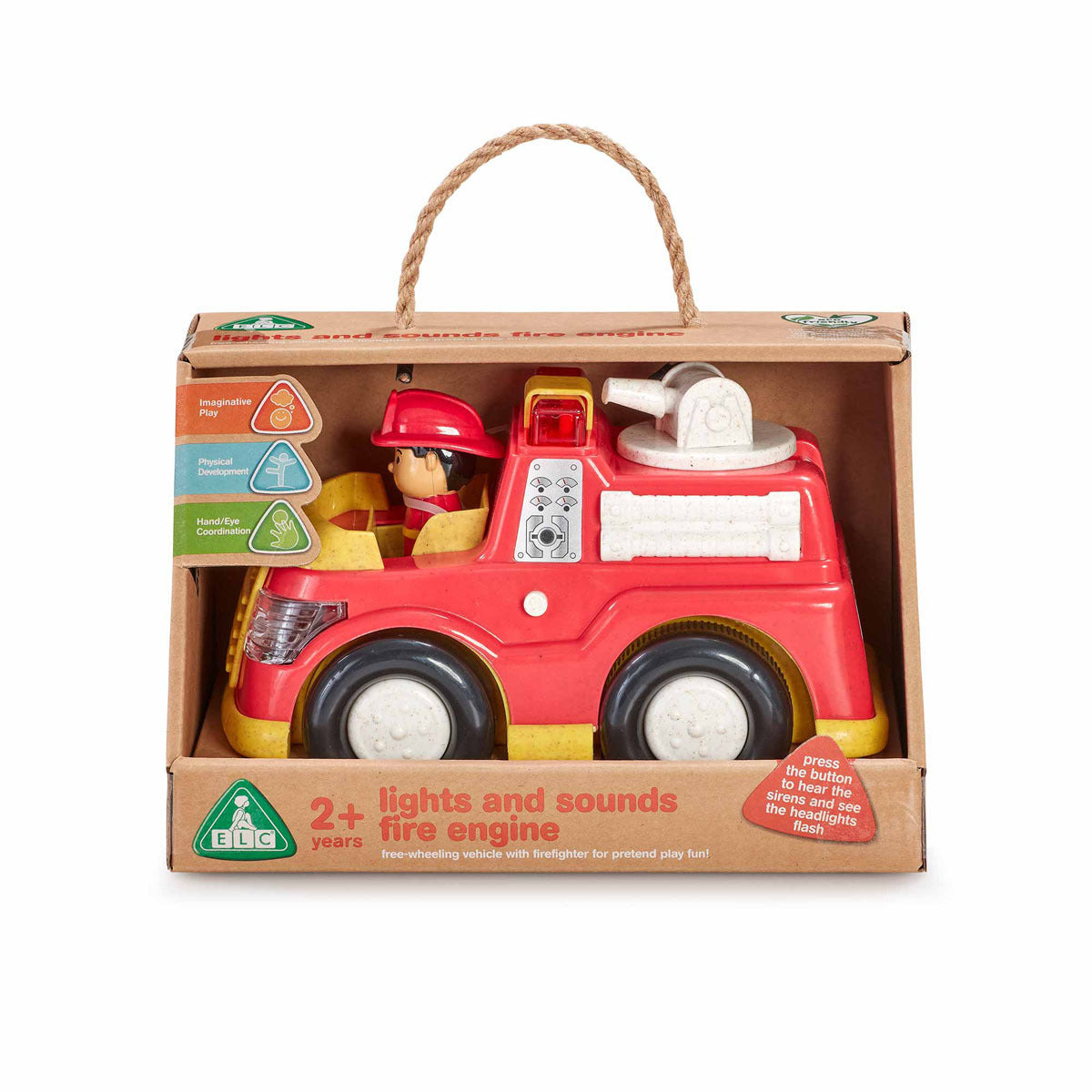 Early Learning Centre Eco-Friendly - Lights & Sounds Fire Engine