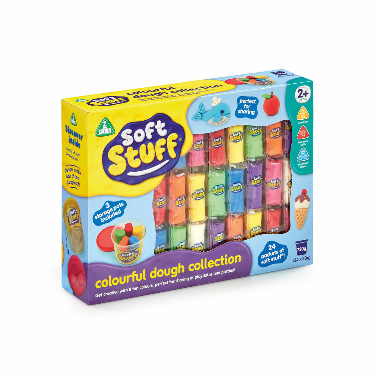 Soft Stuff Colourful Dough Collection