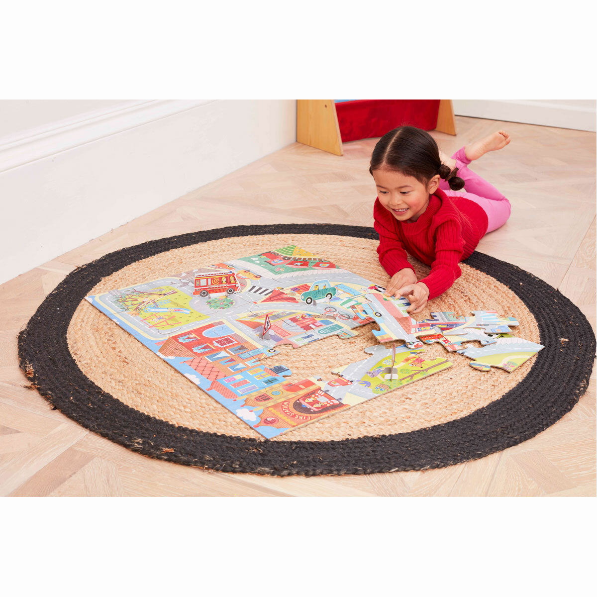 Early Learning Centre Busy Town 24 Piece Floor Jigsaw Puzzle