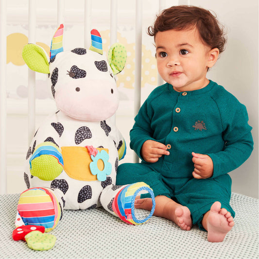 Blossom Farm Martha Moo Jumbo Baby Activity Toy