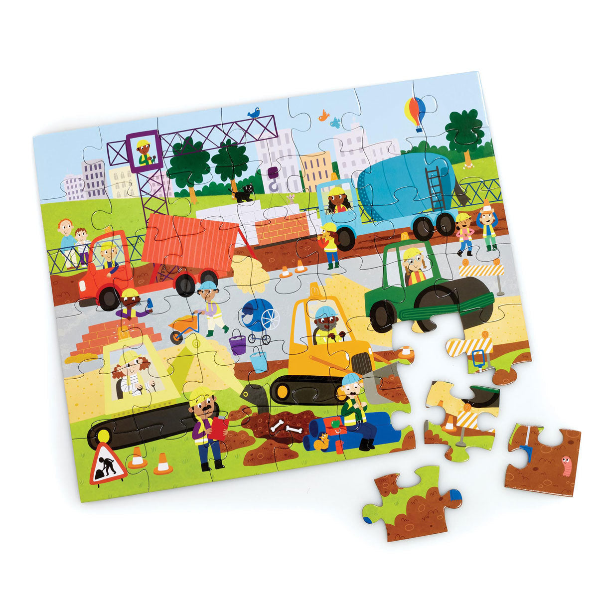Early Learning Centre Construction 42 Piece Jigsaw Puzzle