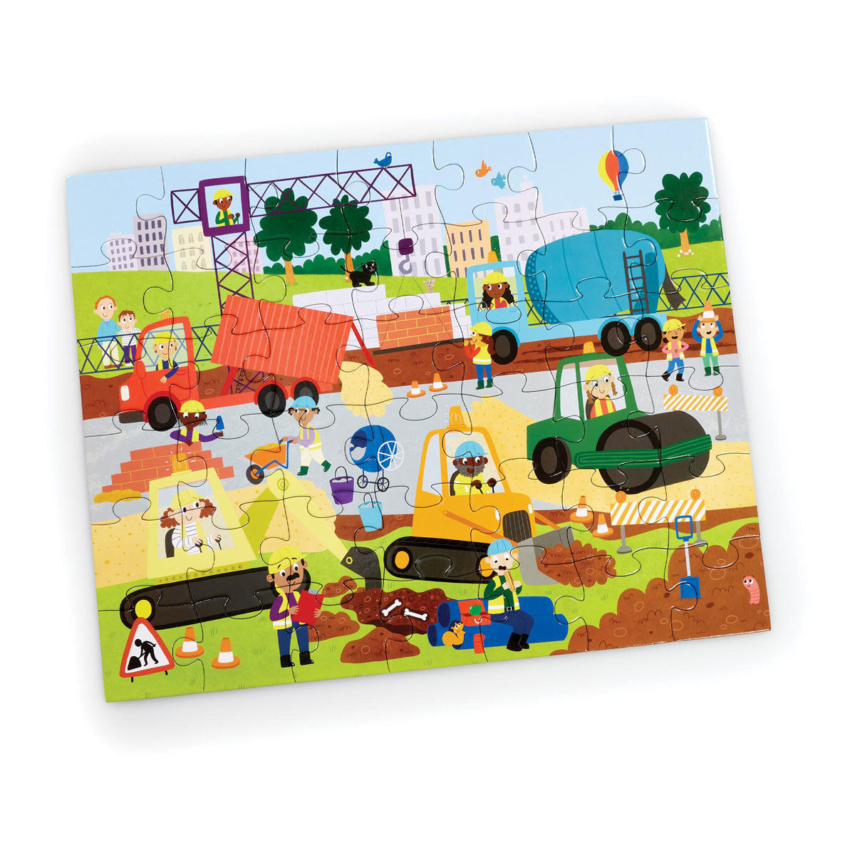 Early Learning Centre Construction 42 Piece Jigsaw Puzzle The