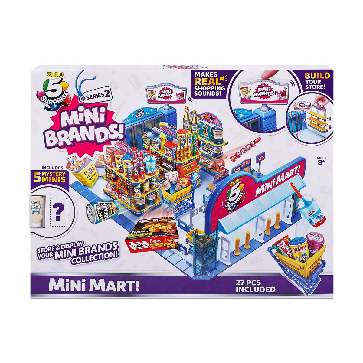 5 Surprise Mini Brands Mini Mart Set by ZURU (Series 2)