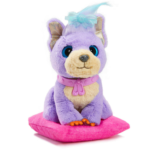 Little Live Pets Scruff-a-Luv Cutie Cuts 9' Puppy - Purple (Styles Vary)