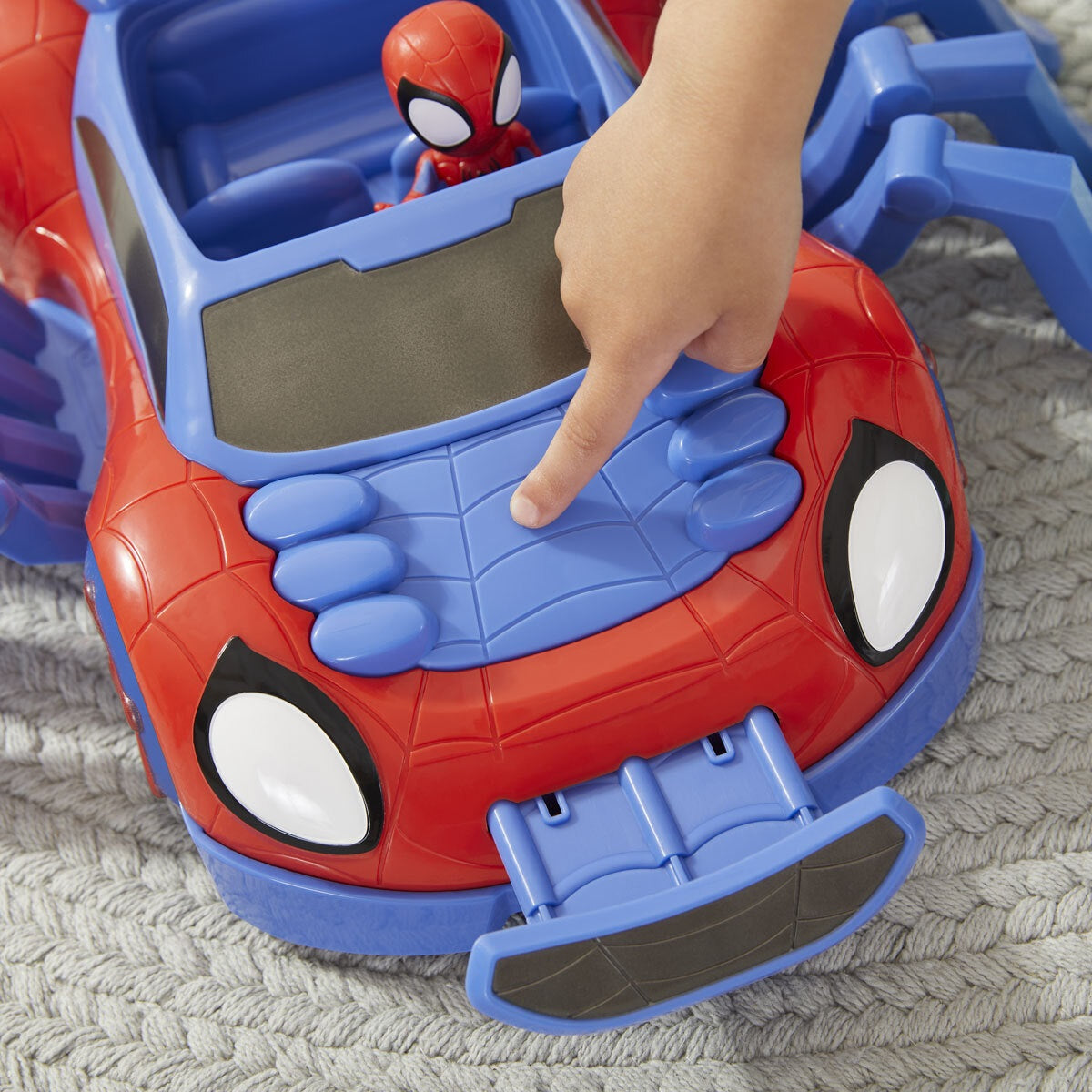 Marvel Spidey and His Amazing Friends: Ultimate Web-Crawler Vehicle and 4' Spidey Figure