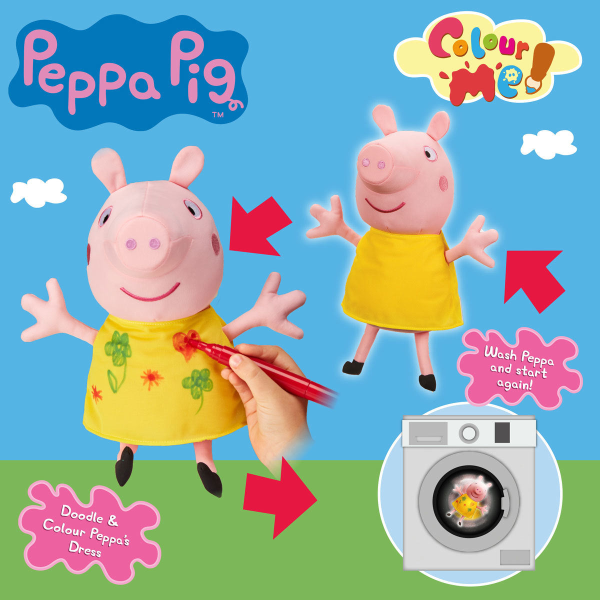 Peppa Pig Colour Me - Peppa