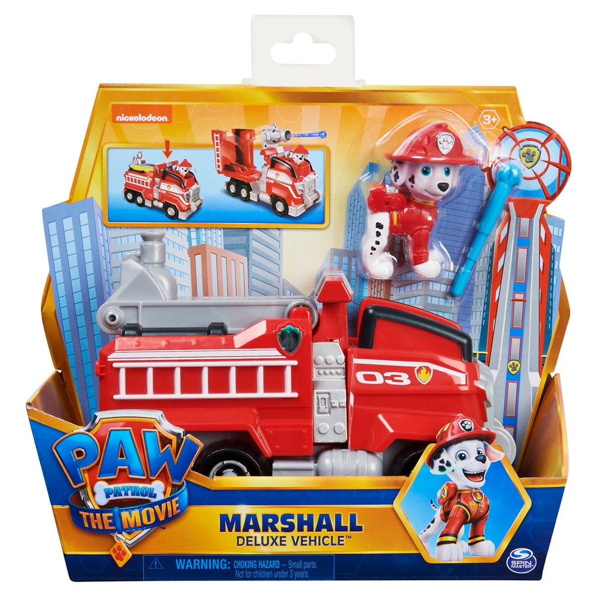 Paw Patrol: The Movie Deluxe Vehicle & Pup Figure (Styles Vary - One Supplied)