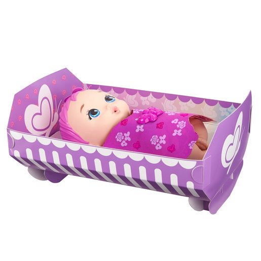 My Garden Baby: Feed & Change Baby Butterfly Doll - Magenta