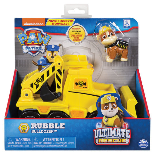Paw Patrol: Ultimate Rescue Vehicle With Pup - Rubble