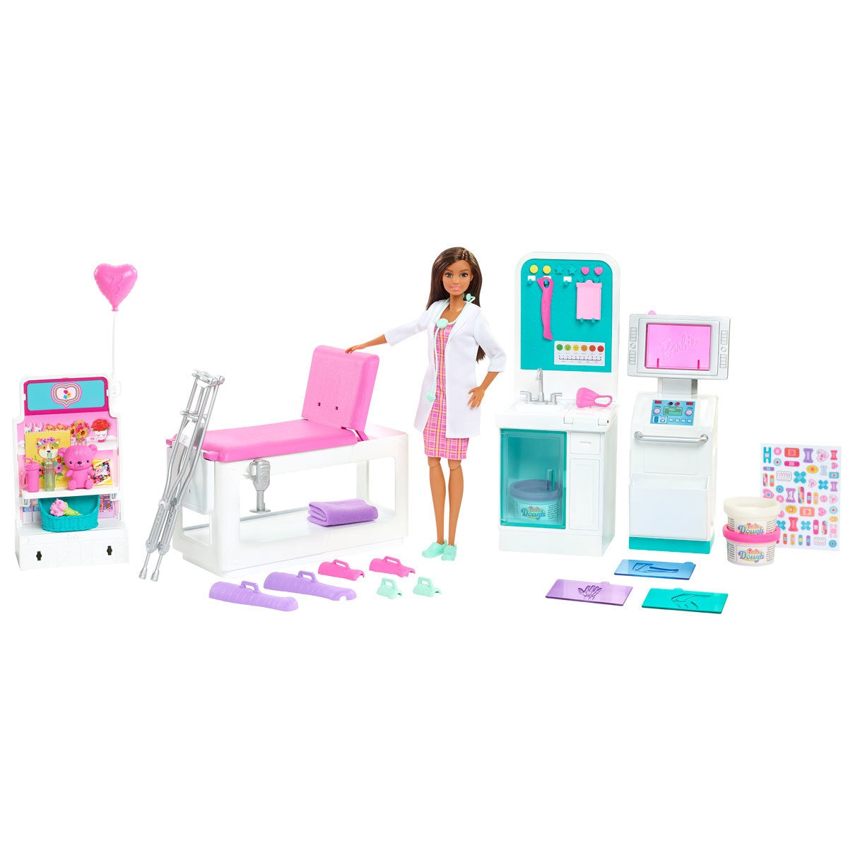 Barbie Fast Cast Clinic Playset and 30cm Doll