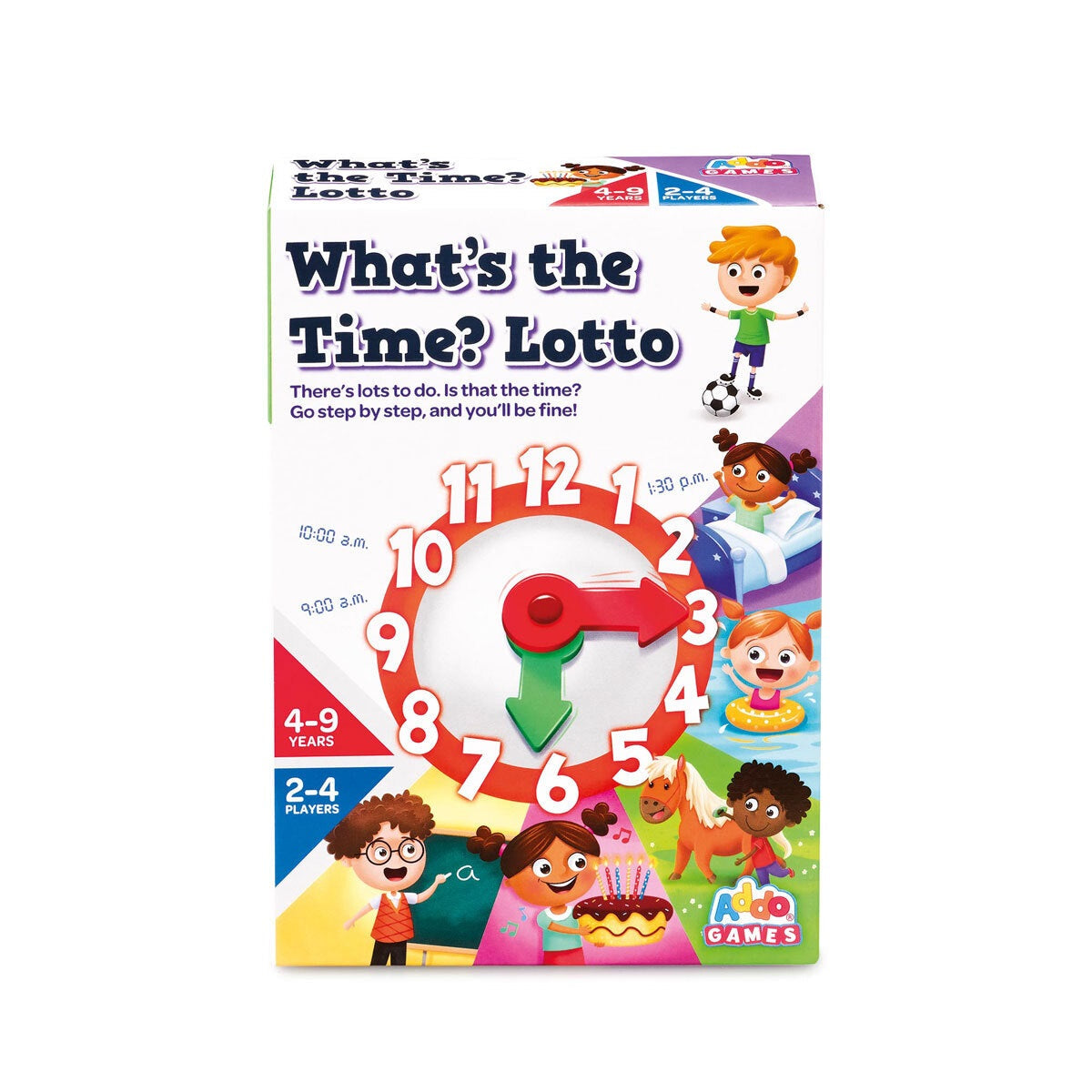 Addo Games What's the Time? Lotto Card Game