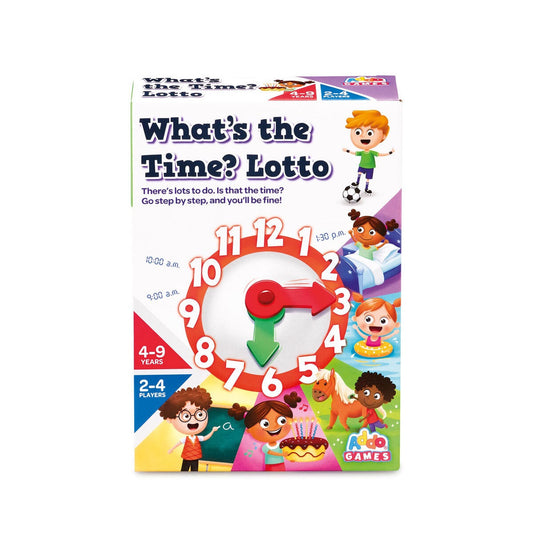 Addo Games What's the Time? Lotto Card Game