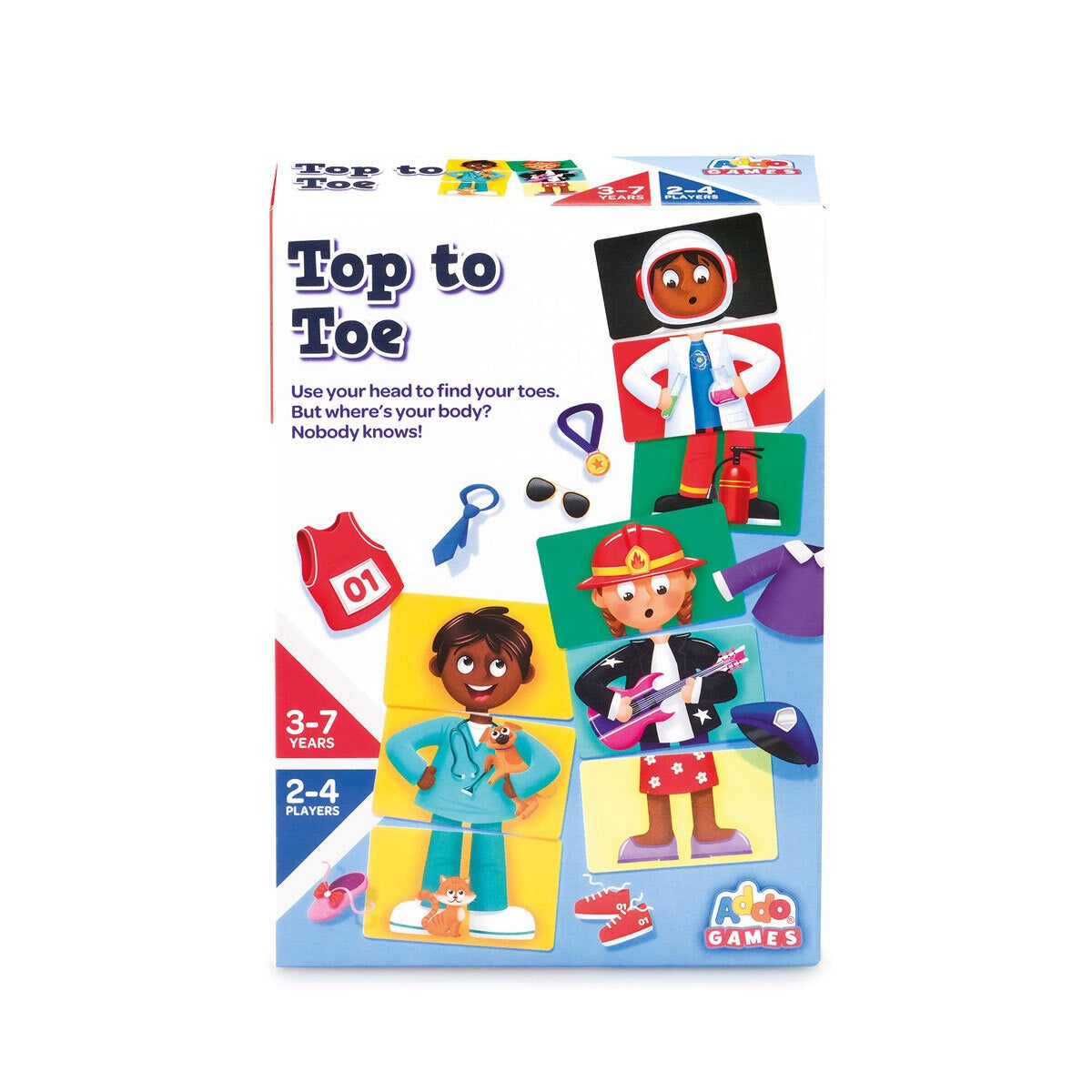 Addo Games Top to Toe Card Game