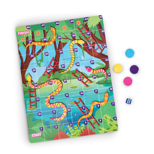 Addo Games Snakes & Ladders Mini Card Game