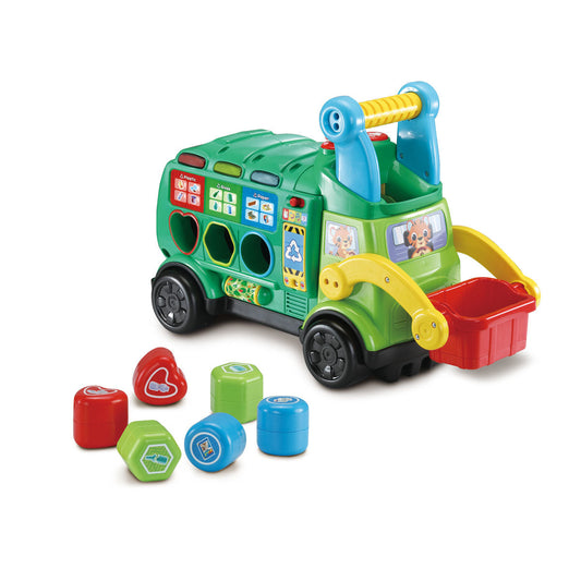 VTech Ride & Go Recycling Truck with Blocks