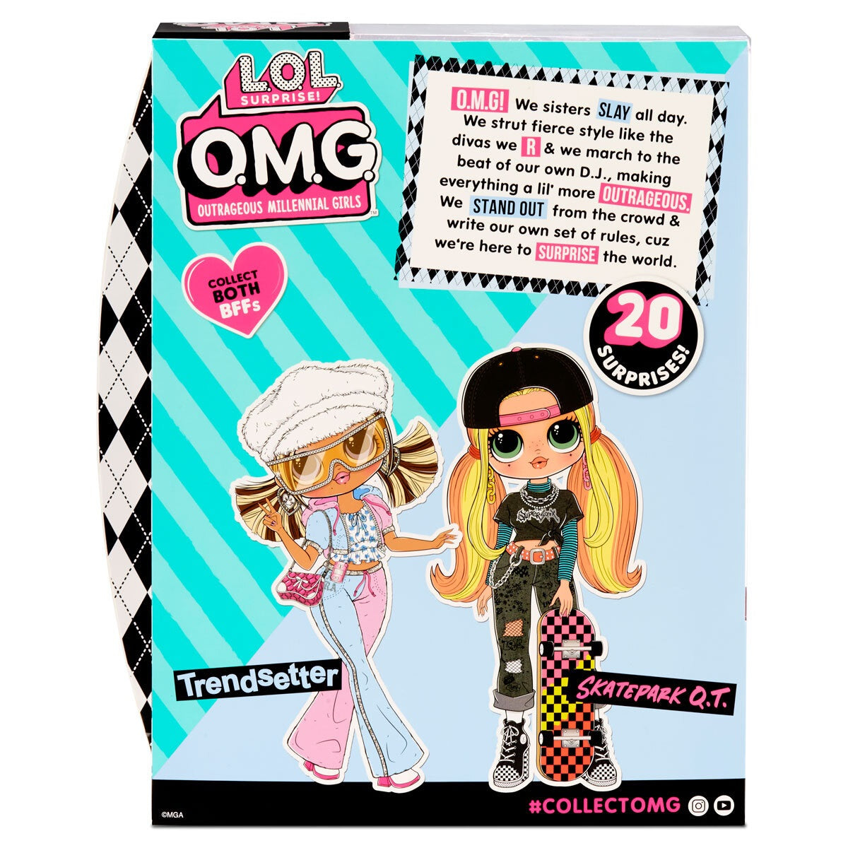 L.O.L. Surprise! Outrageous Millenial Girls fashion doll - Trendsetter