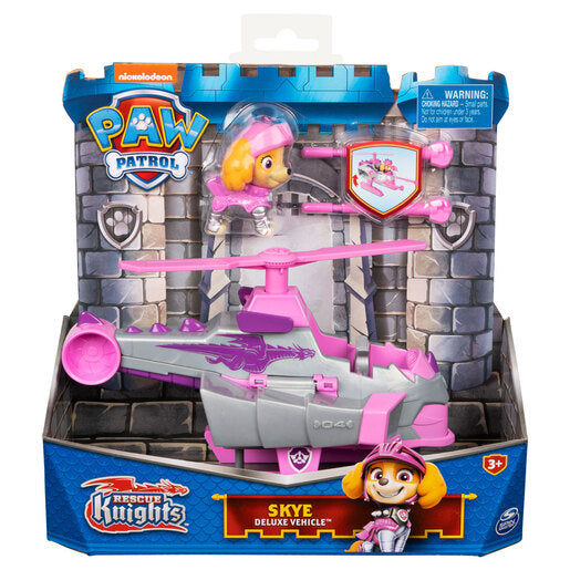 Paw Patrol Rescue Knights Skyes Deluxe Vehicle