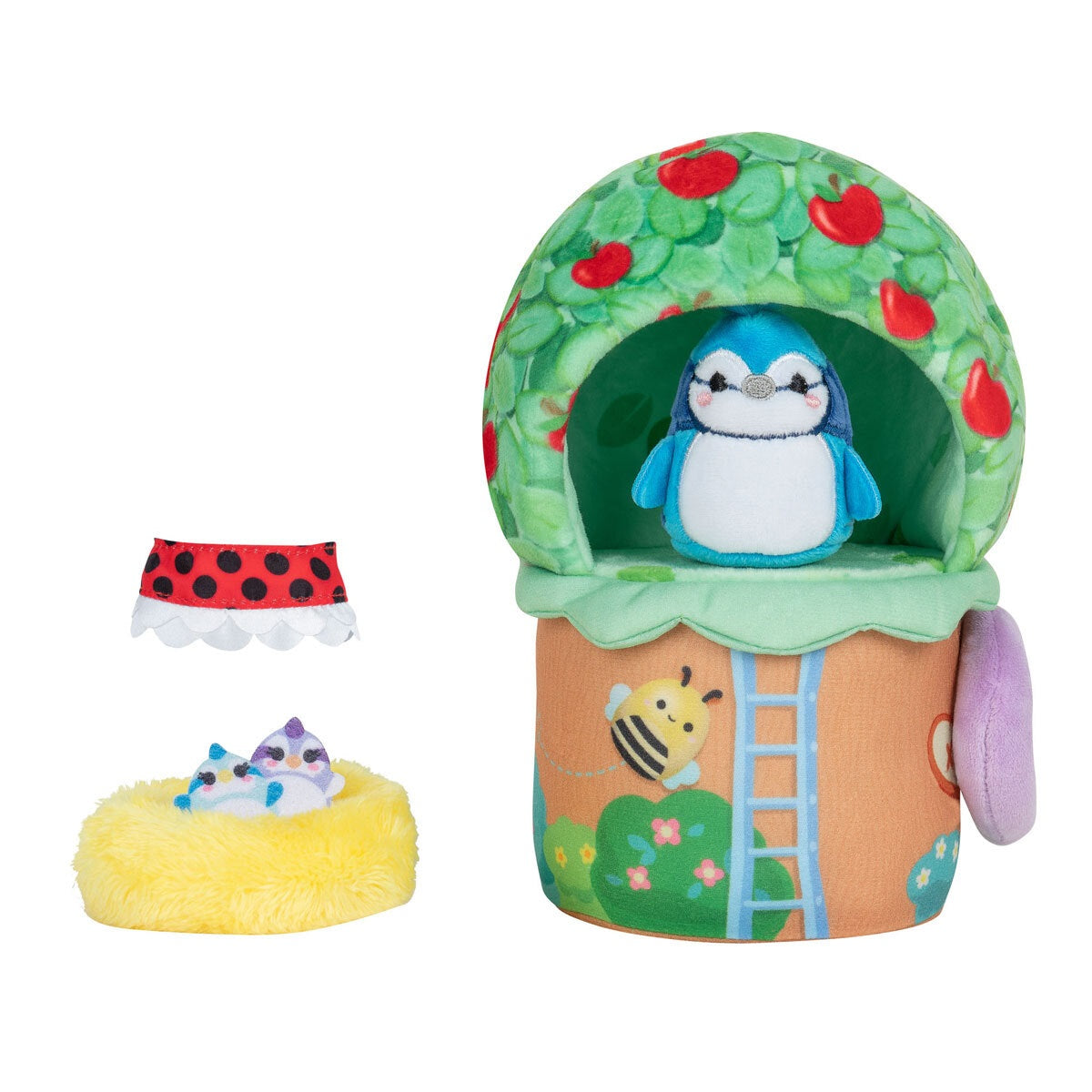 Squishville 2' Mini Squishmallows Play Scene - Tip Top Treehouse