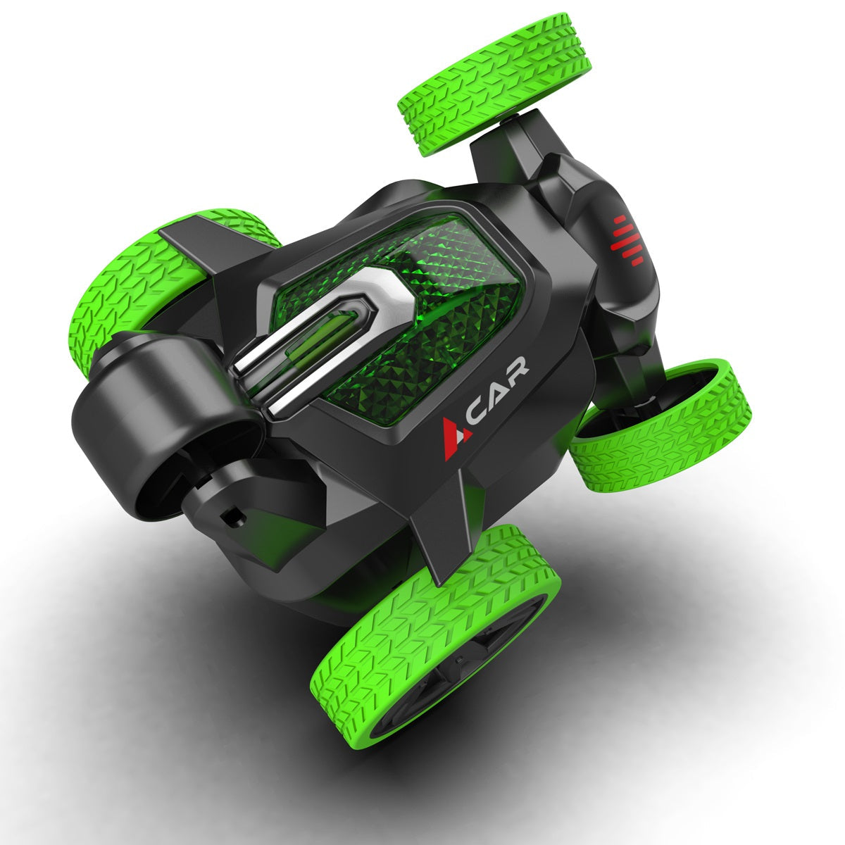 Control Mini Remote Control Mini 5 Wheel Stunt Car – The Entertainer Pakistan
