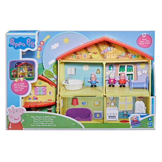 Peppa Pig Peppa's Playtime to Bedtime House Playset