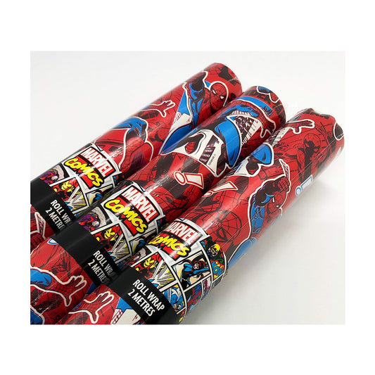 Spiderman Roll Wrap -4m