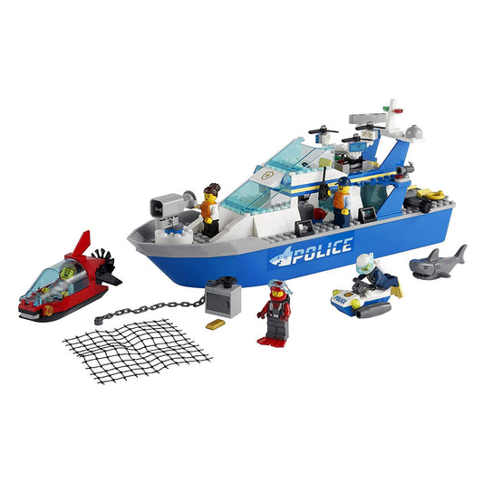 LEGO - City Police Patrol Boat 60277 Building Kit