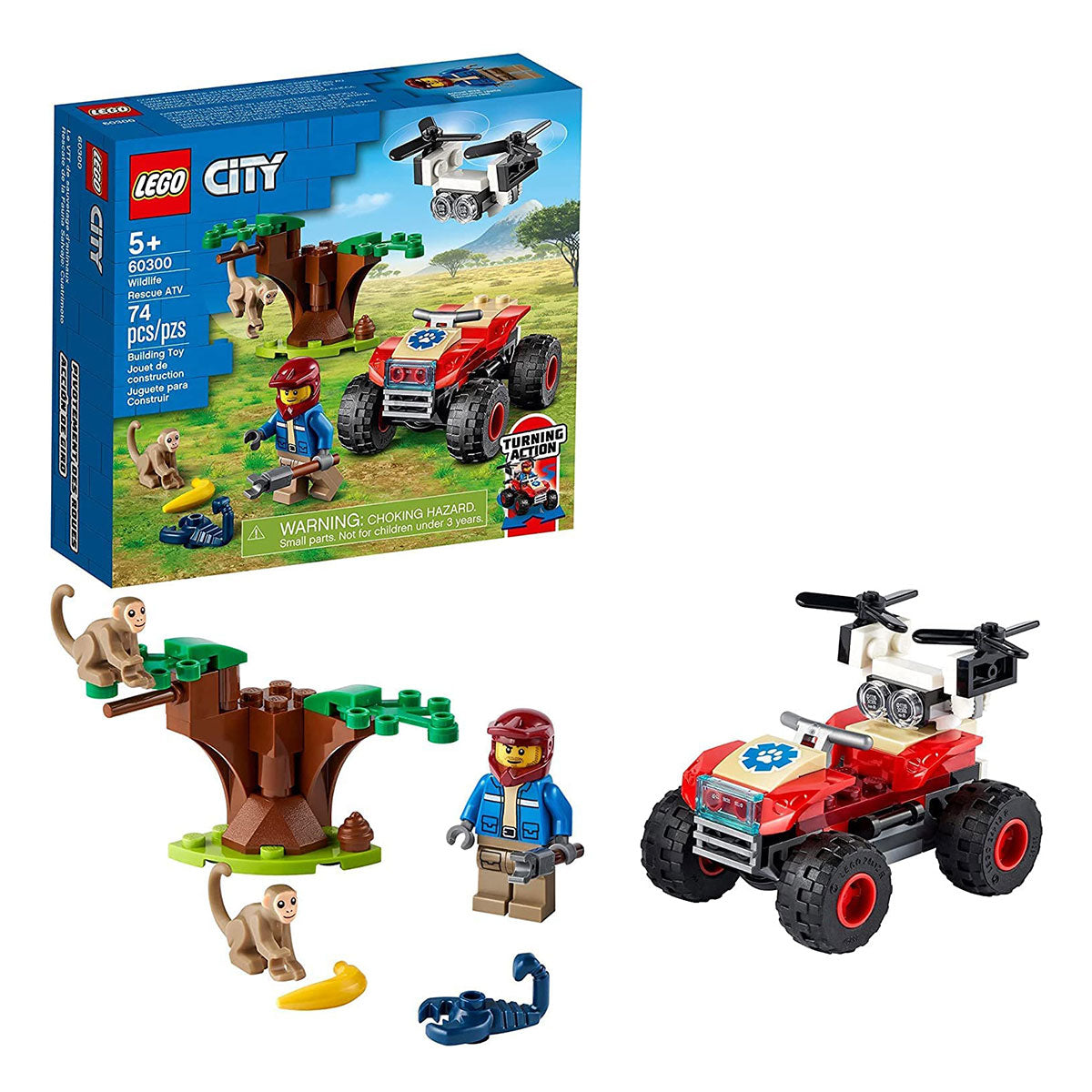 LEGO - City Wildlife Rescue ATV 60300