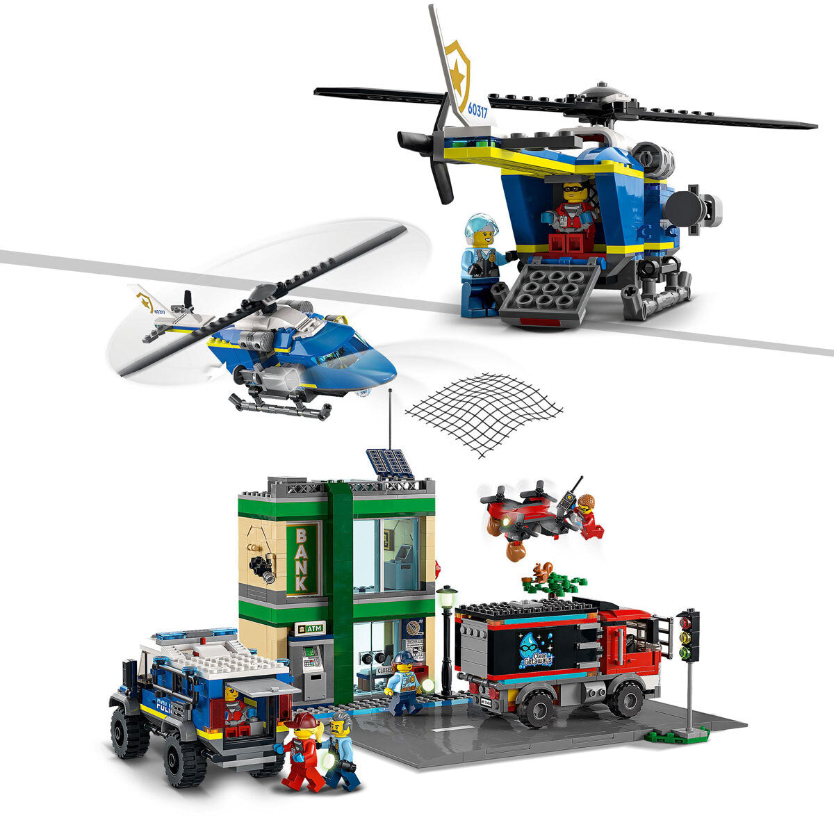 LEGO City - Police Chase at the Bank 60317