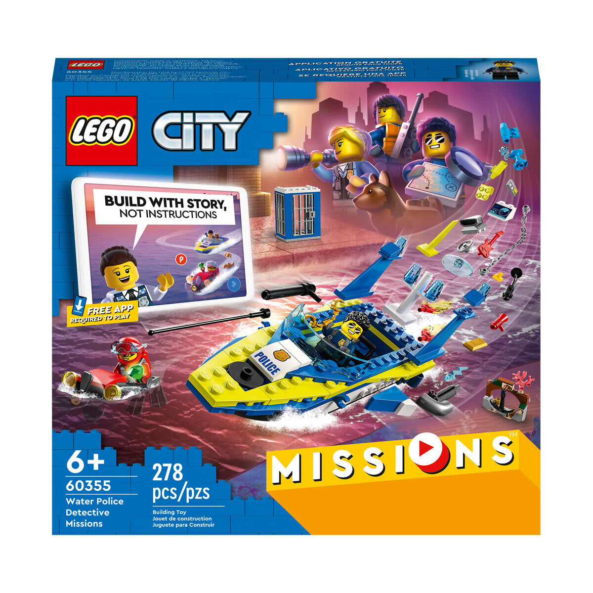 LEGO City - Water Police Detective Missions 60355