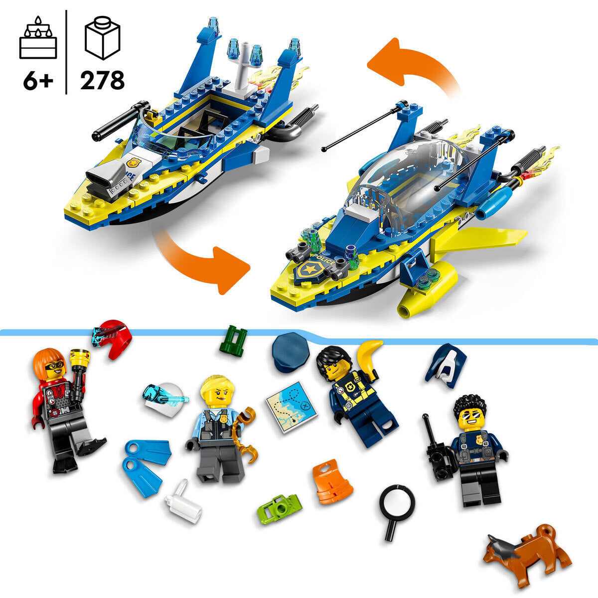 LEGO City - Water Police Detective Missions 60355