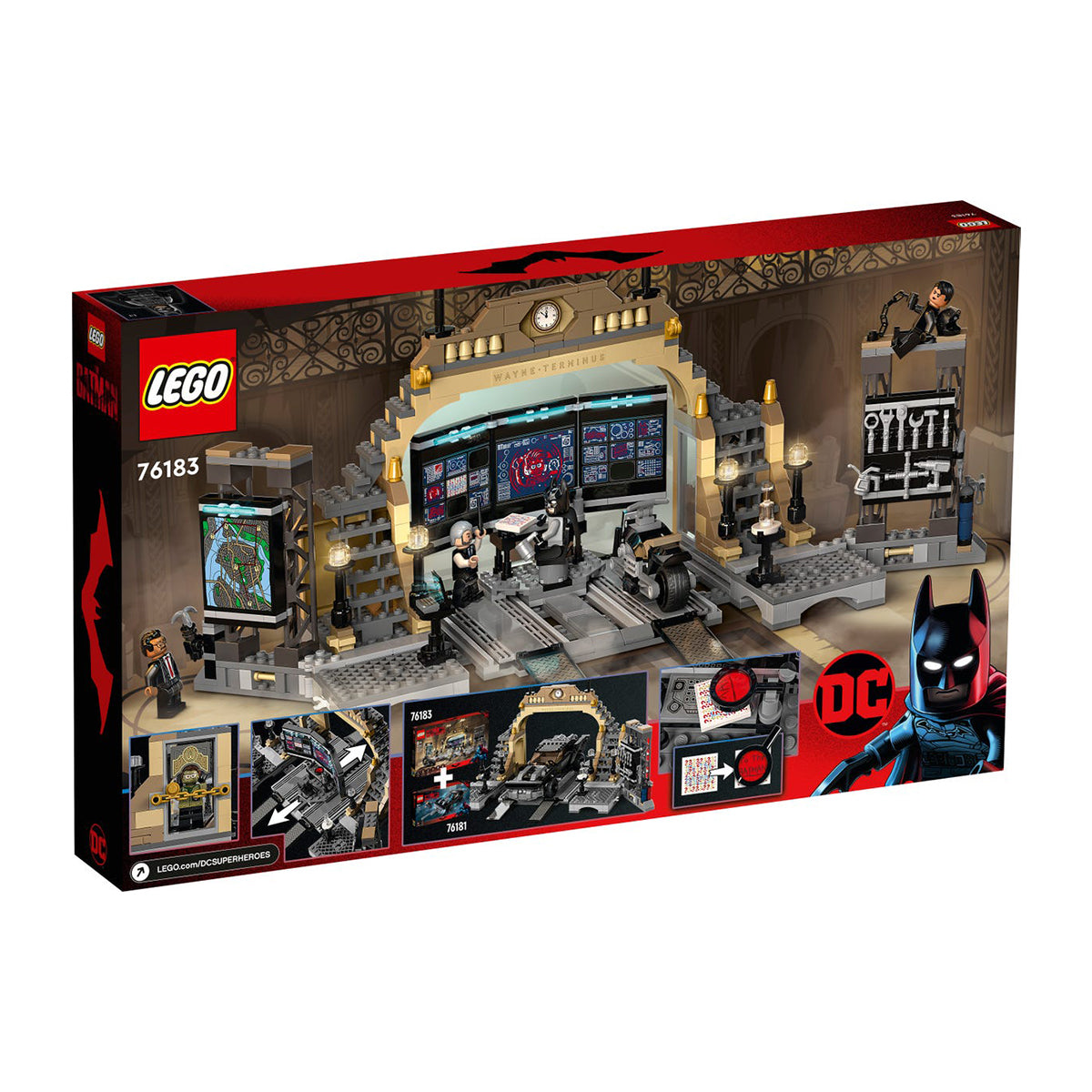 LEGO DC - Batcave: The Riddler Face-off 76183