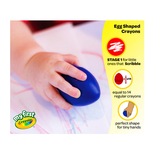Crayola - Mfc 12M Wash Egg Crayon