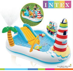 Intex - Fishing Fun Play Center Inflatable Kiddie Pool