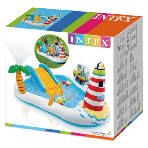 Intex - Fishing Fun Play Center Inflatable Kiddie Pool