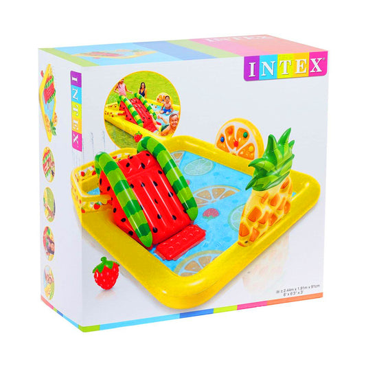 Intex - Fruit Pool Inflatable Game Center