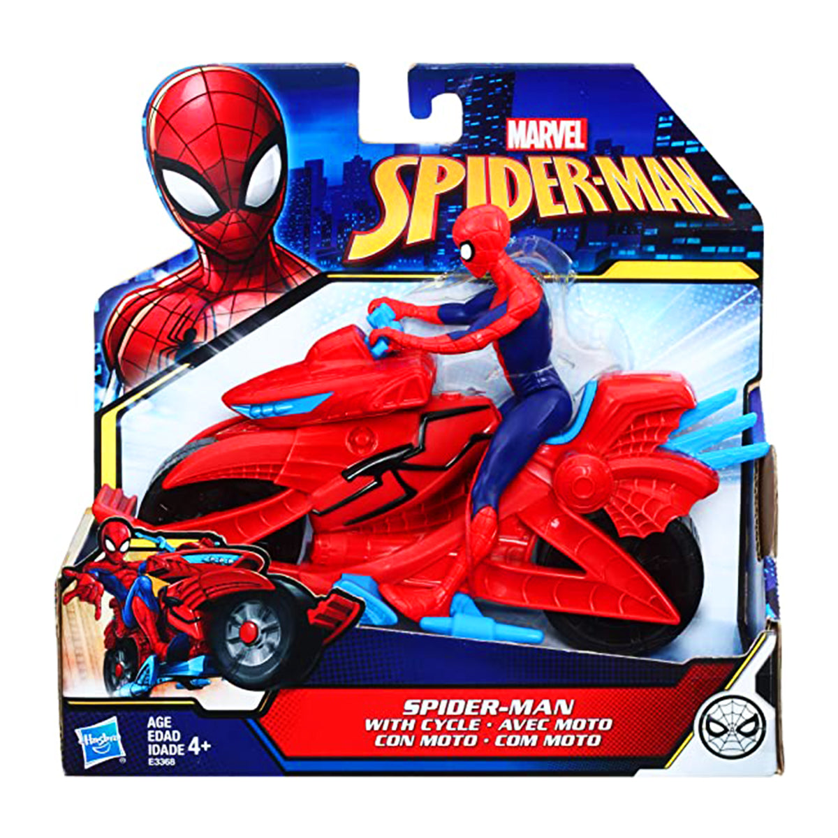 Marvel  - Spider Man Figure with Cycle