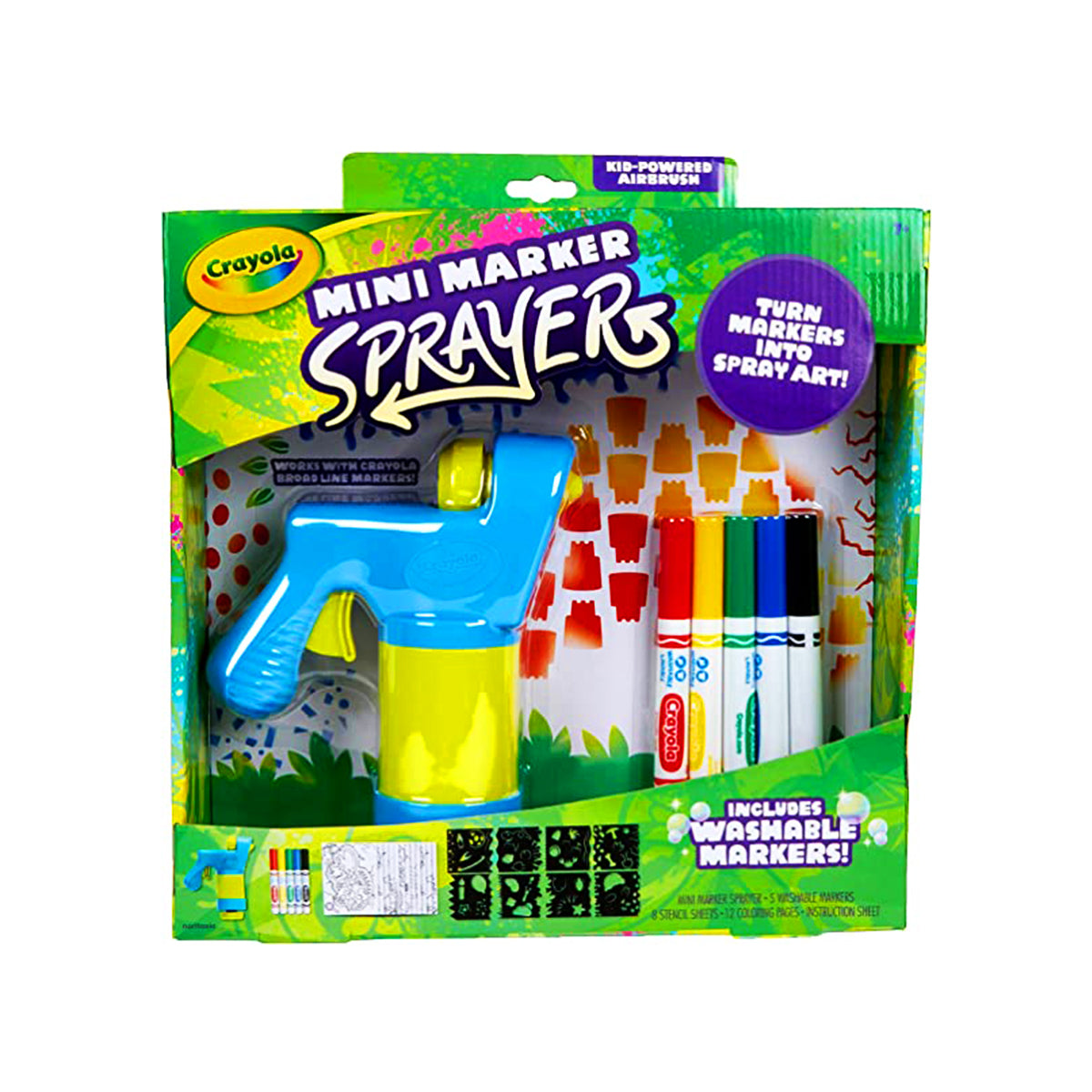 Crayola - Mini Marker Sprayer 6P