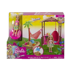 Barbie - Chelsea Doll and Tiki Playhouse with Swing