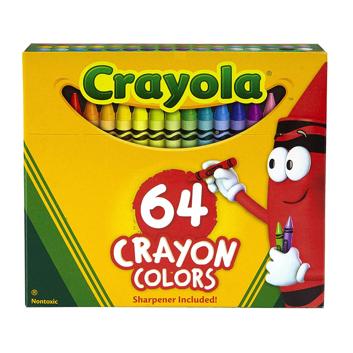 Crayola - Crayon Box with Sharpener