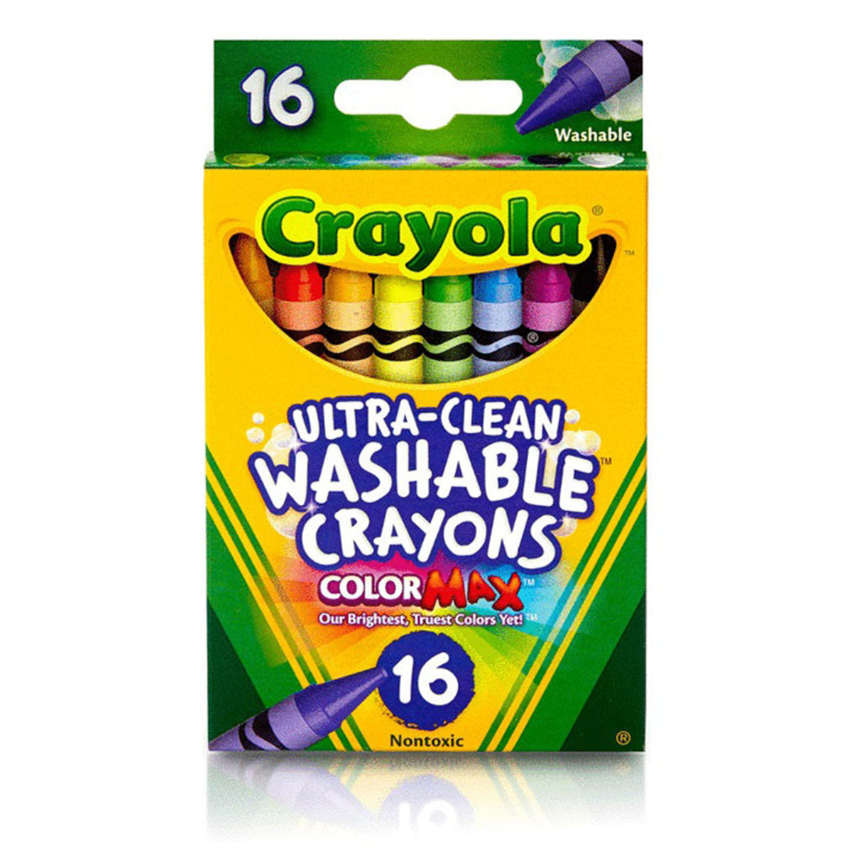 Crayola - Ultra-Clean Washable Crayons 16 Count