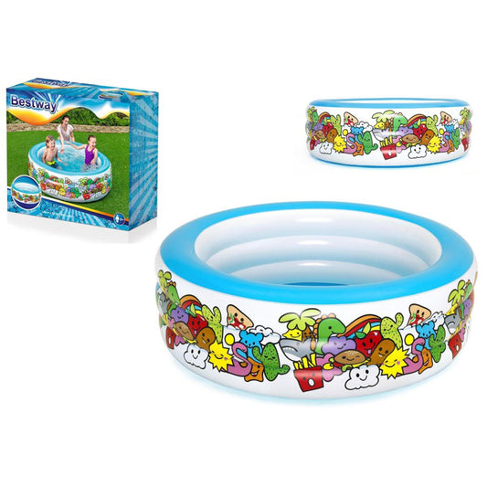 Bestway - 3 Ring Character Play Pool 55121