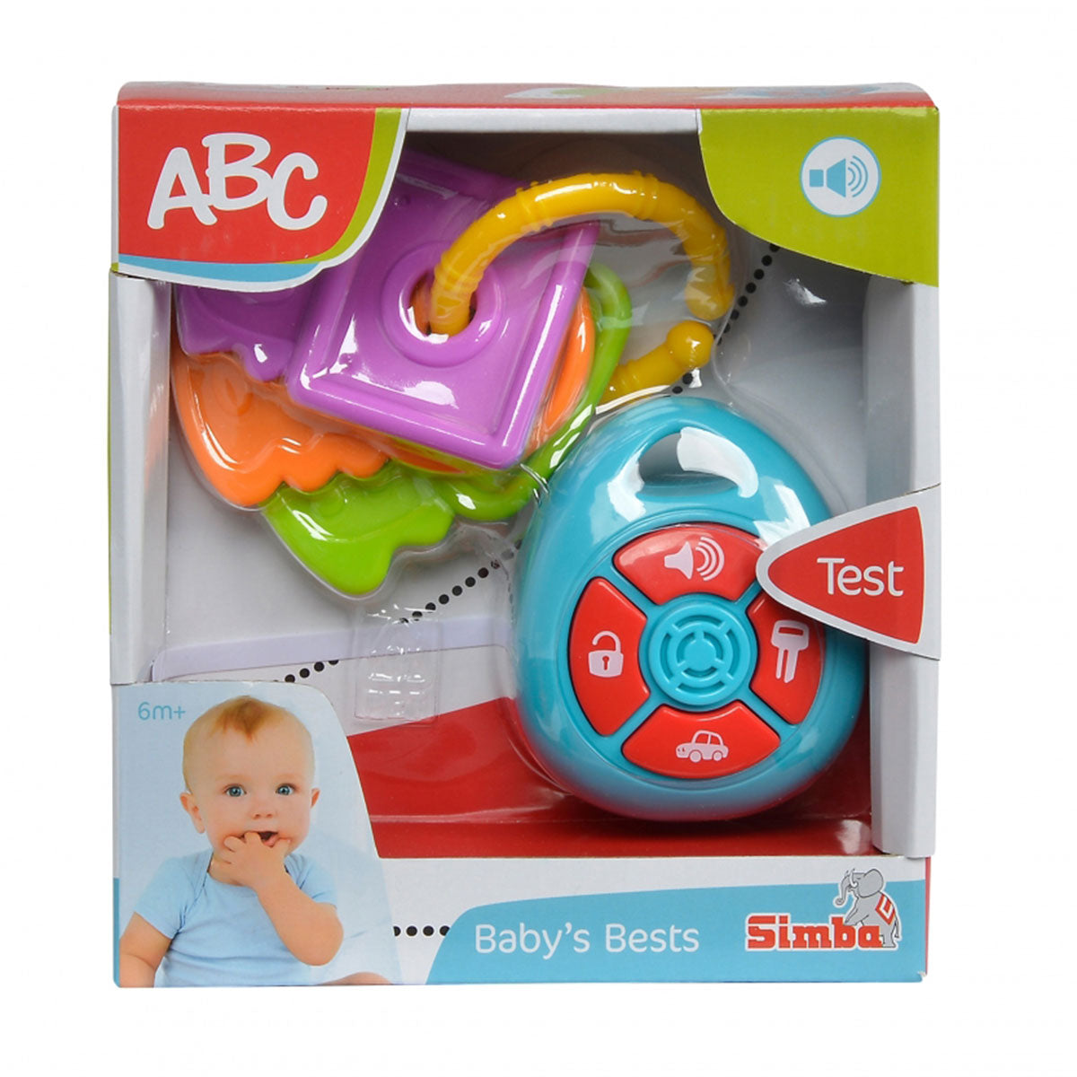 Simba - Baby's Bests ABC Car Keys
