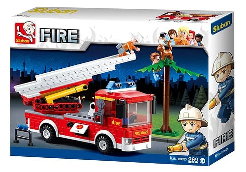 Sluban - Fire Ladder Carriage Building Kit