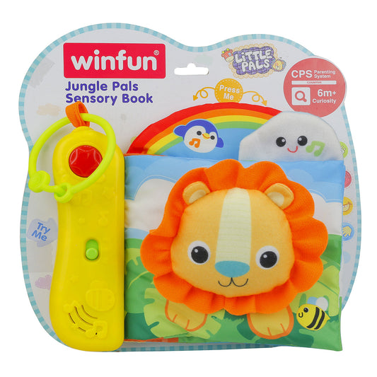 Winfun - Jungle Pals Sensory Book