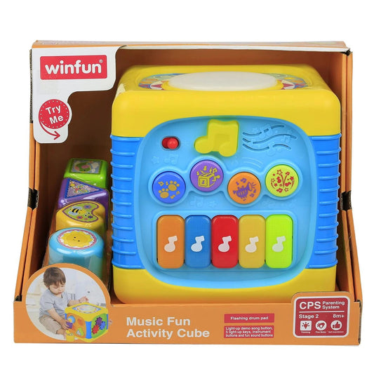 Winfun - Music Fun Activity Cube