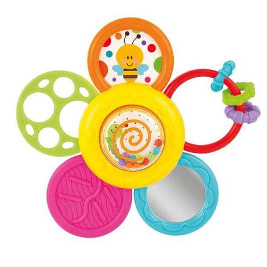 Winfun - Daisy Spin Rattle 'N Teether